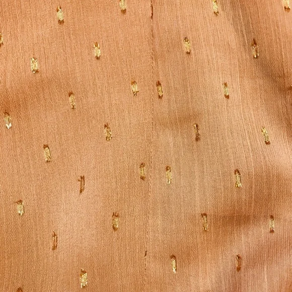 Clip-dot Tie Blouse NWT by Express - Picture 6 of 10